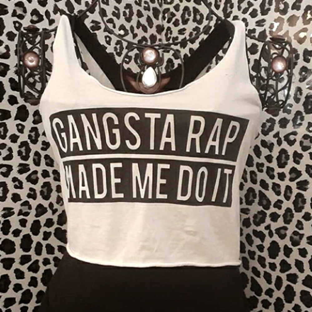 Cute white crop top